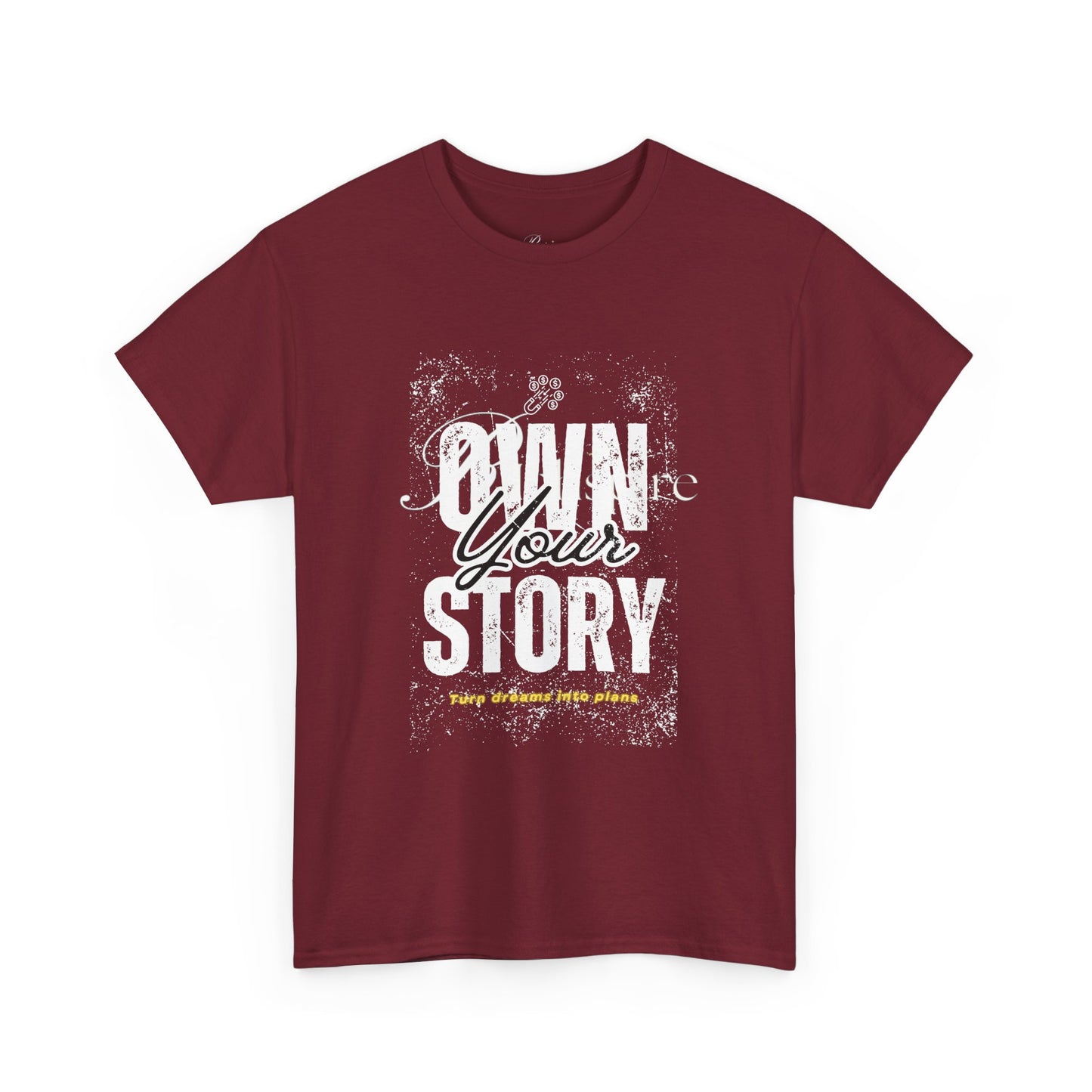RichSpire™️ “Own Your Story” Unisex Graphic Tee – Turn Dreams into Plans