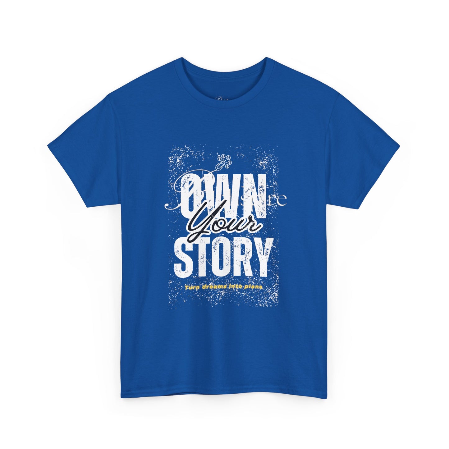 RichSpire™️ “Own Your Story” Unisex Graphic Tee – Turn Dreams into Plans