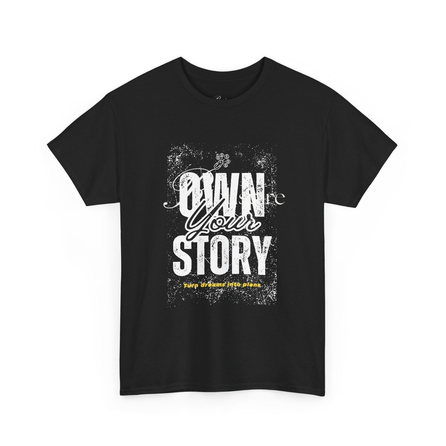 RichSpire™️ “Own Your Story” Unisex Graphic Tee – Turn Dreams into Plans