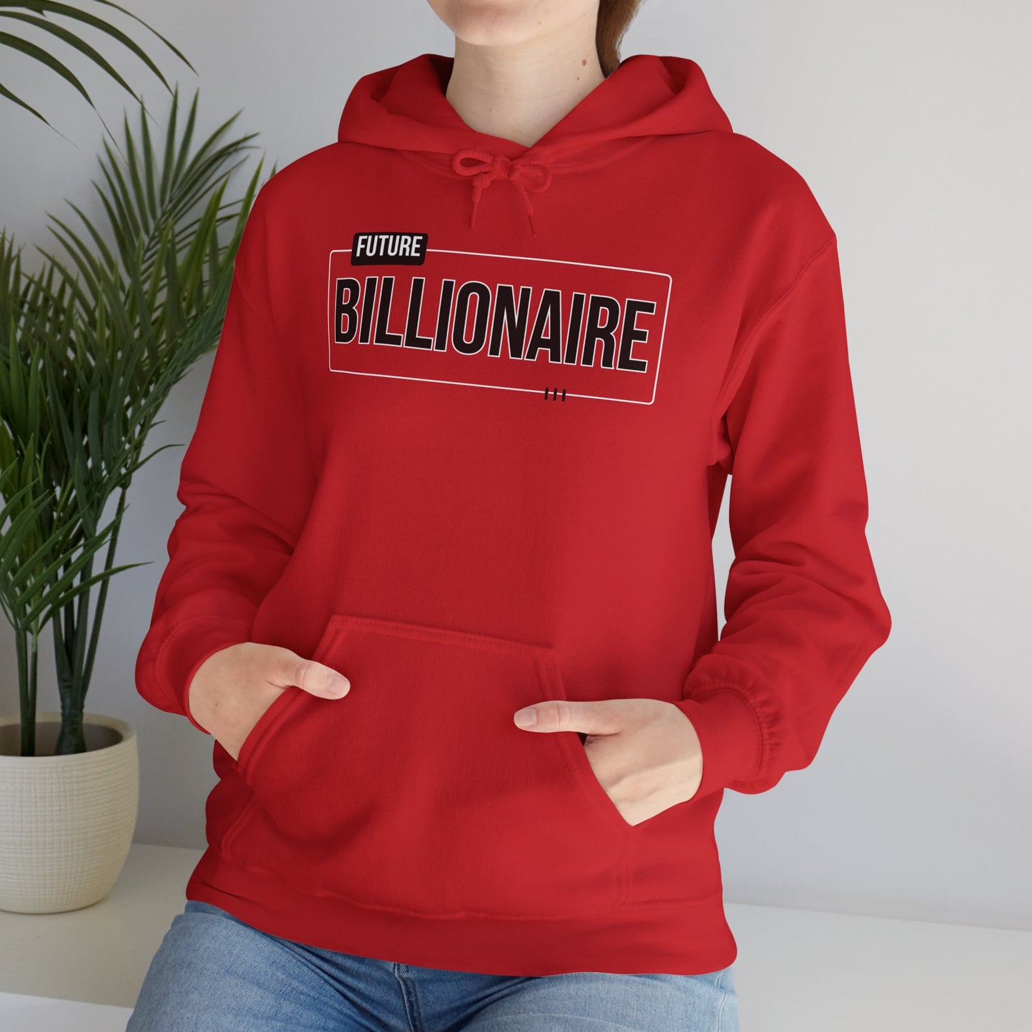 RichSpire™️ Unisex “Future Billionaire” Heavy-Blend Hooded Sweatshirt