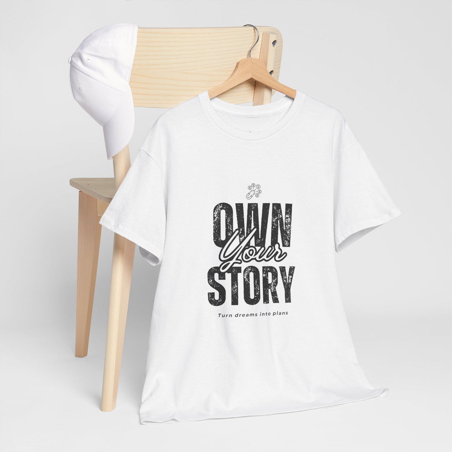 RichSpire™️ “Own Your Story” Unisex Graphic Tee – Turn Dreams into Plans