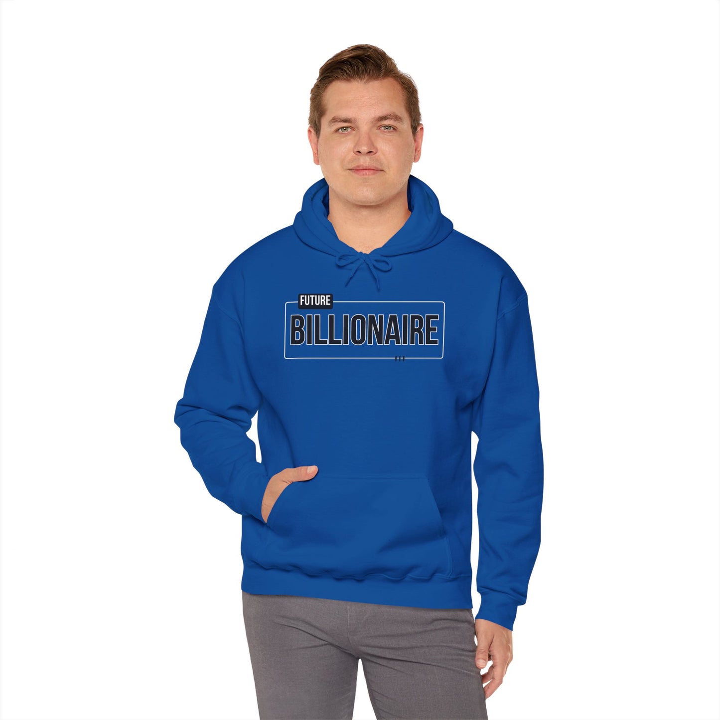 RichSpire™️ Unisex “Future Billionaire” Heavy-Blend Hooded Sweatshirt