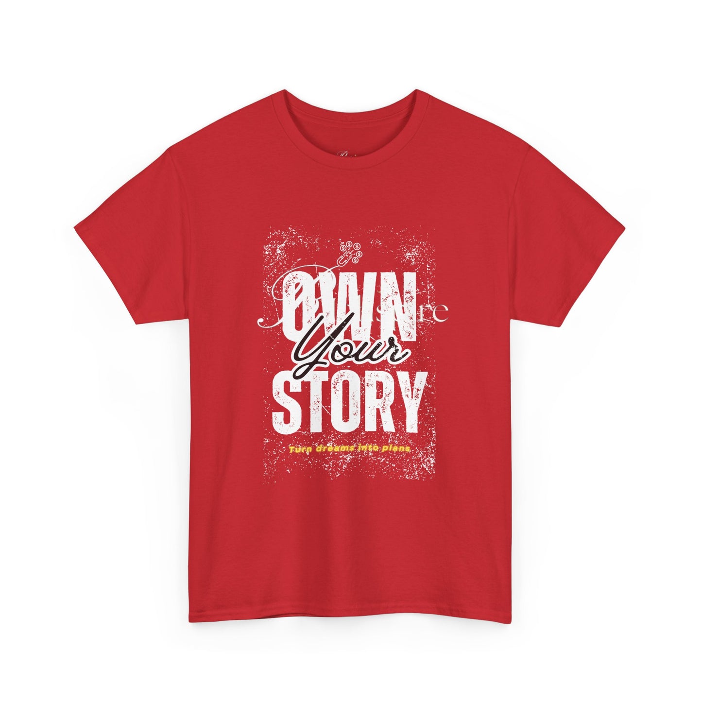 RichSpire™️ “Own Your Story” Unisex Graphic Tee – Turn Dreams into Plans